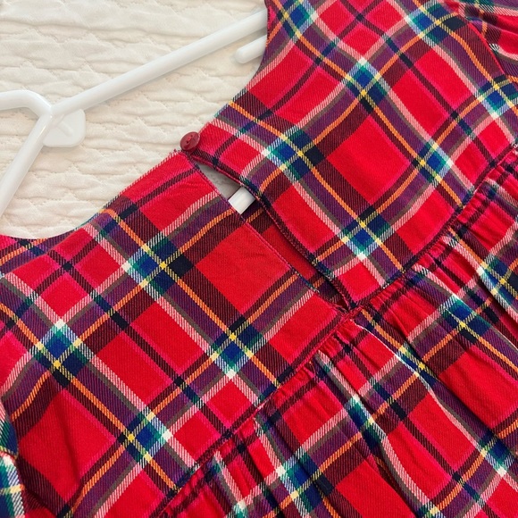 Gymboree, Girls’ Red Plaid Ruffle Top, Size Med (7-8) - Picture 6 of 6